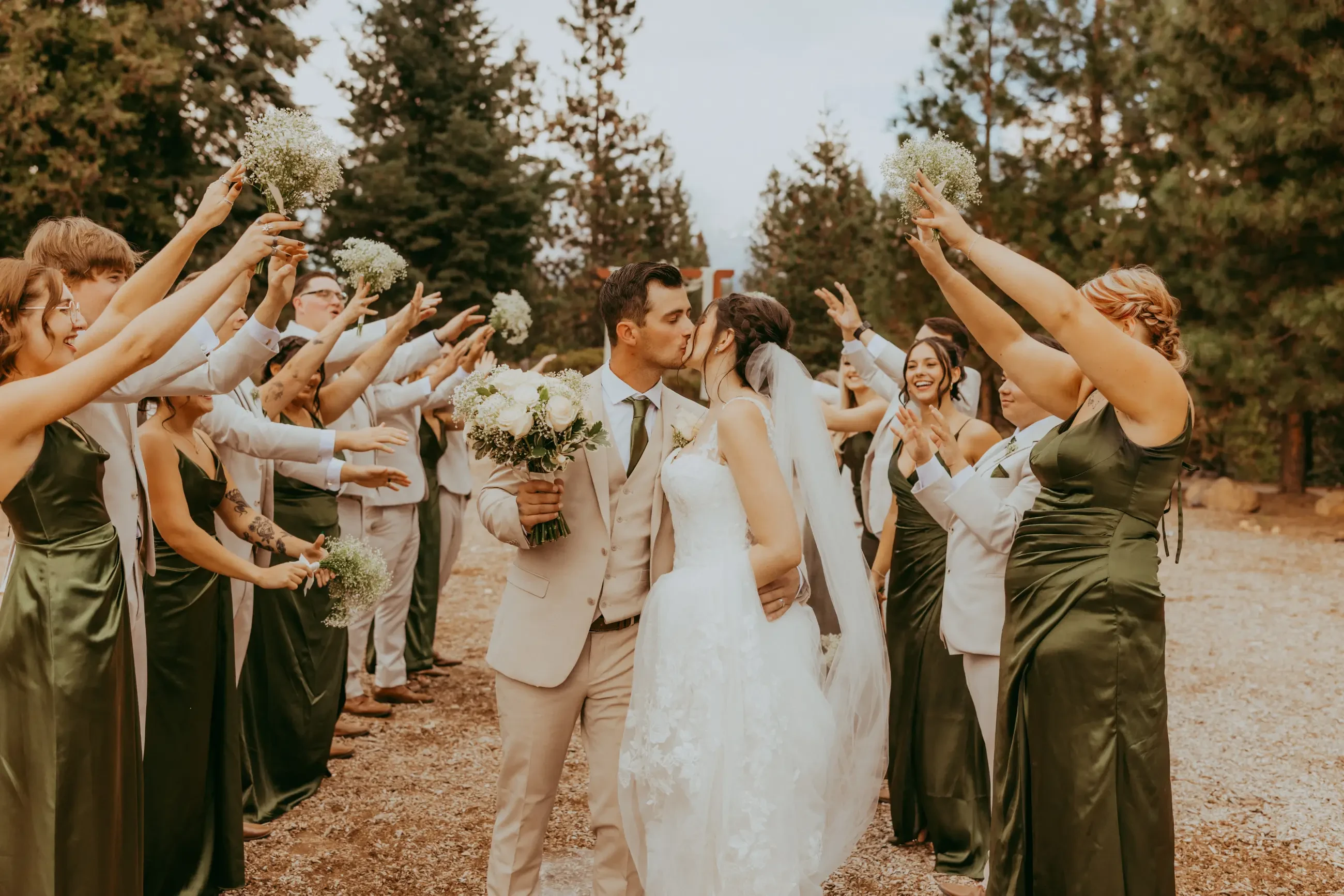 Real Bride Feature: Kyra and Christopher’s Elegant Mountain Romance Image