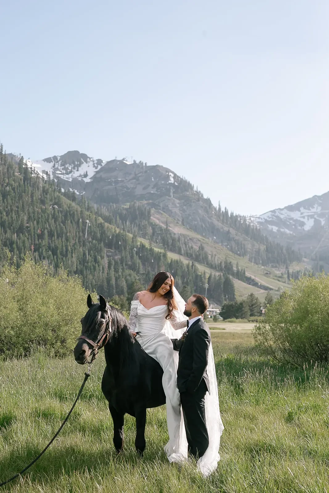 A Love Story in Olympic Valley: Northern California Wedding Inspiration Image