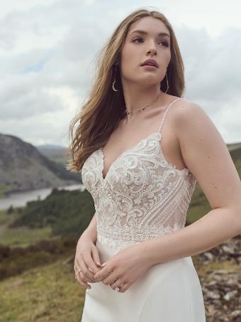 Rebecca Ingram LORRAINE ANNE #3 Ivory (gown with Natural Illusion) thumbnail