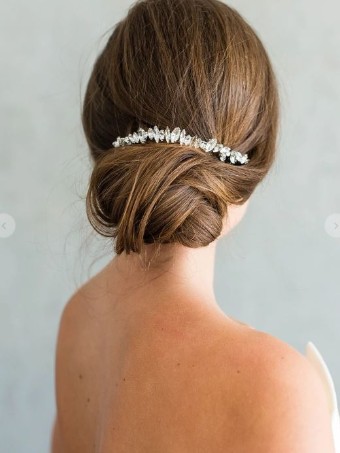 Brides & Hairpins Harlow Crown #1 Silver thumbnail