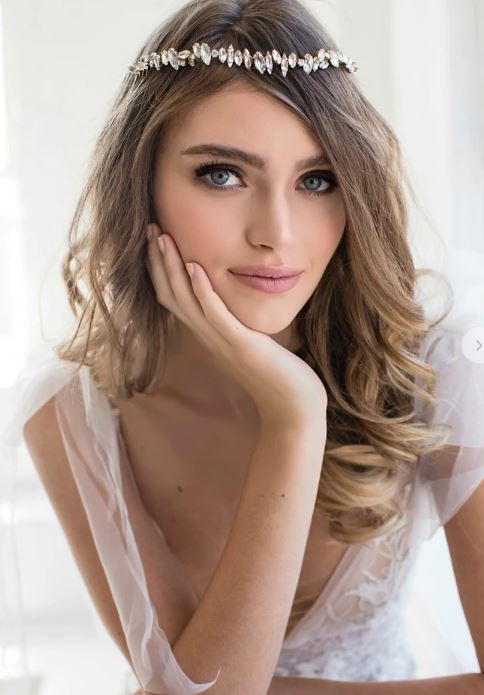 Brides & Hairpins Harlow Crown #0 default Silver picture