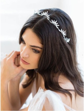 Brides & Hairpins Sazan Crown #1 Gold thumbnail