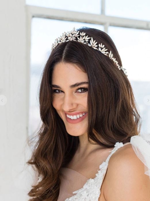 Brides & Hairpins Honora Crown #1 Silver picture