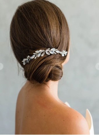 Brides & Hairpins MONROE HALO COMB #1 default Gold thumbnail