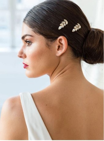 Brides & Hairpins VANESSA PIN SET #1 default Gold thumbnail