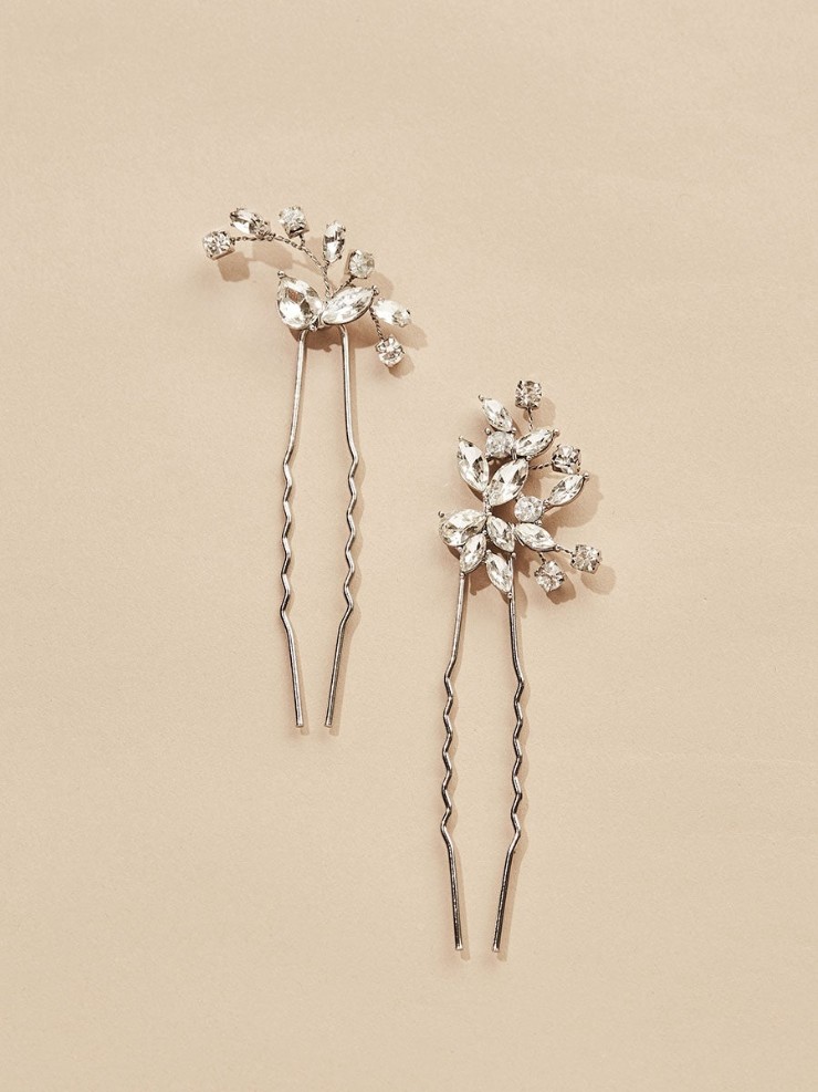 Olive & Piper Hudson Hair Pins #2 default Silver picture