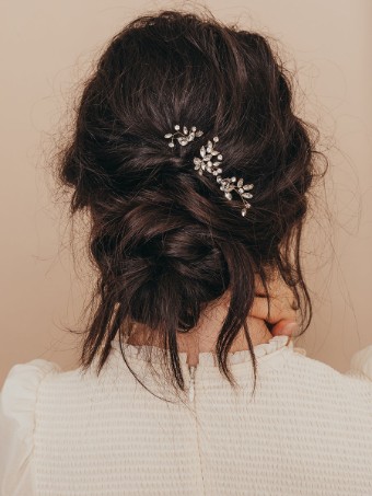 Olive & Piper Hudson Hair Pins #0 default Silver thumbnail