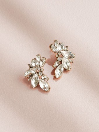 Olive & Piper Porter Cluster Earrings #0 default Silver thumbnail