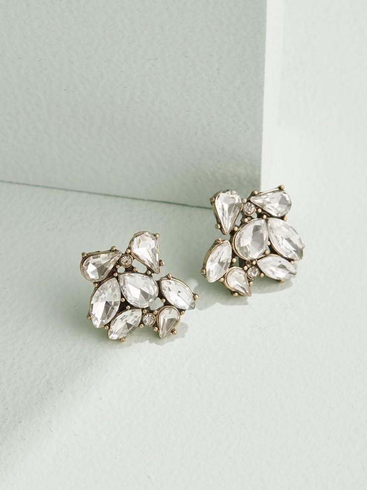 Olive & Piper Celeste Cluster Studs #0 default Gold picture
