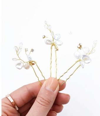 Sara Gabriel Frankie Pins #1 default Opal/Gold thumbnail