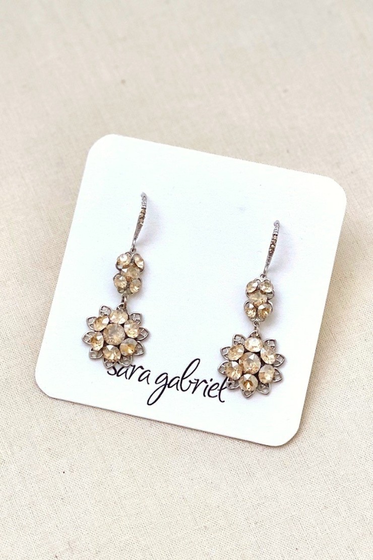 Sara Gabriel Hazel Earrings Mini #1 Opal picture