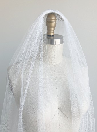Sara Gabriel Donna Veil $5 Pale Ivory thumbnail