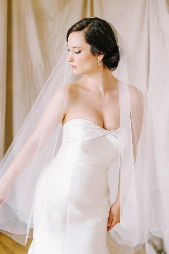 Sara Gabriel Erica Veil $1 default Pale Ivory thumbnail