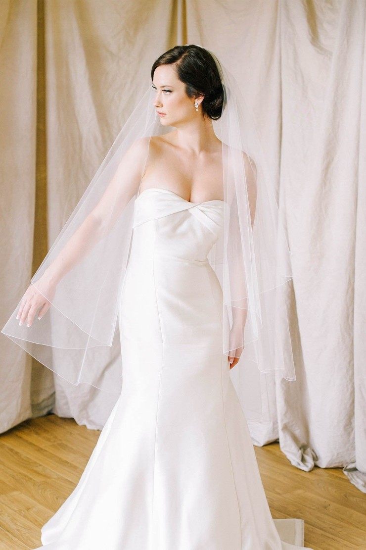 Sara Gabriel Erica Veil #0 default Pale Ivory picture