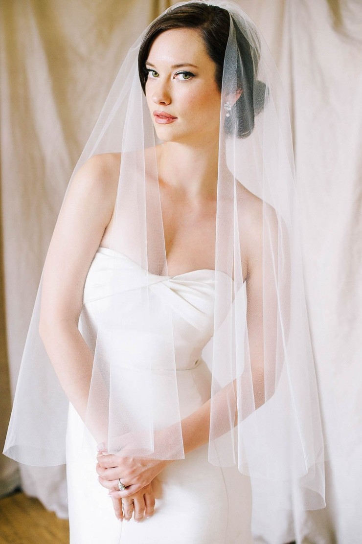 Sara Gabriel Katie Veil #0 default Pale Ivory picture