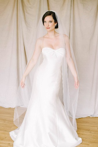 Sara Gabriel Lauren Veil $0 default Pale Ivory thumbnail