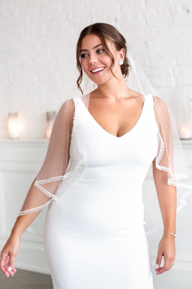 Sara Gabriel Lesley Veil #0 default Pale Ivory picture