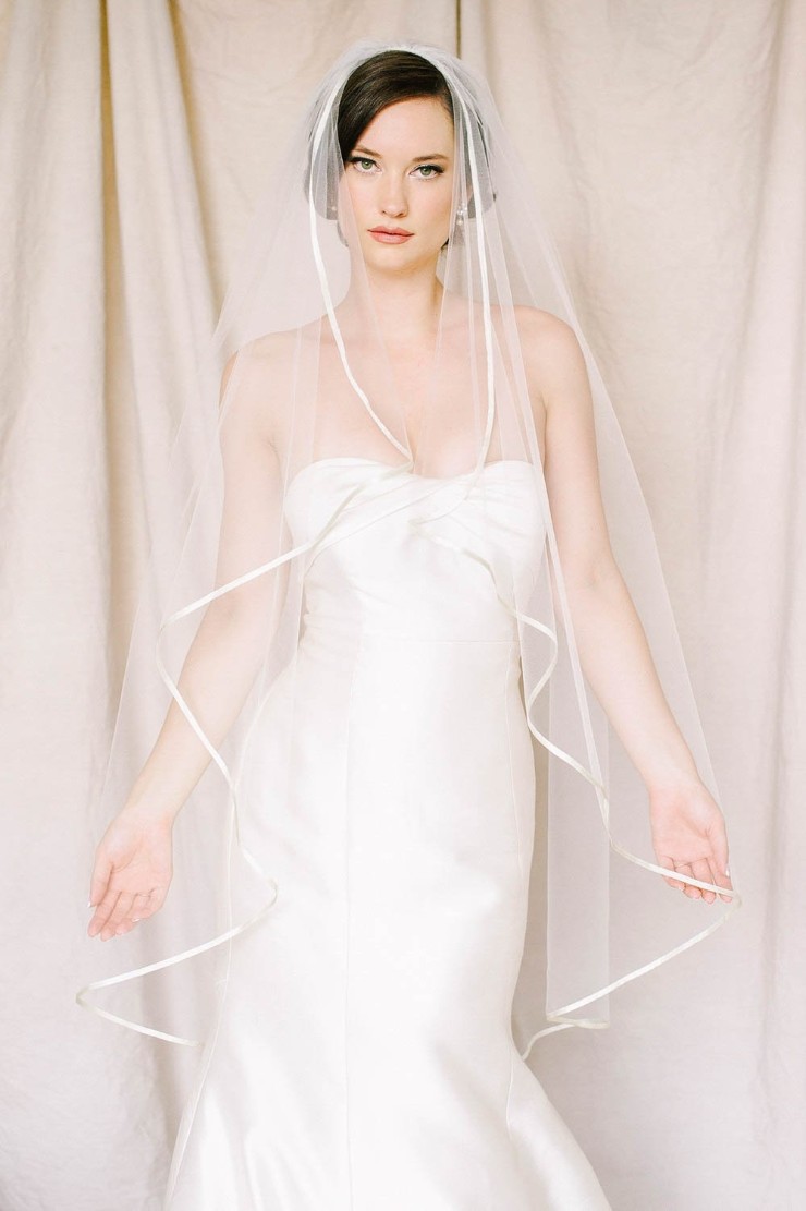 Sara Gabriel Nicole Veil #0 default Pale Ivory picture