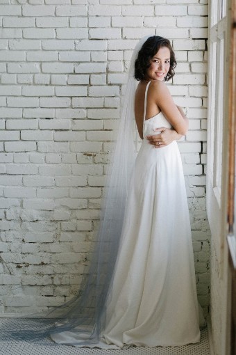 Sara Gabriel Constance Veil #2 default Pale Ivory/Blush thumbnail