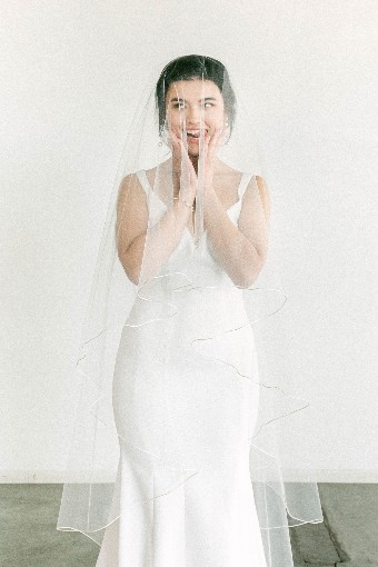 Sara Gabriel Gwen Veil $0 default Pale Ivory thumbnail