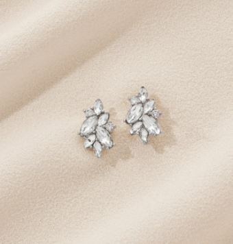 Olive & Piper Vimi Stud Earrings #0 default Silver thumbnail