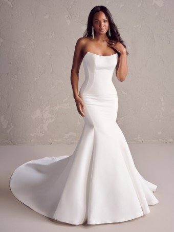 Sottero and Midgley Annika 24SS168 #3 Diamond White thumbnail