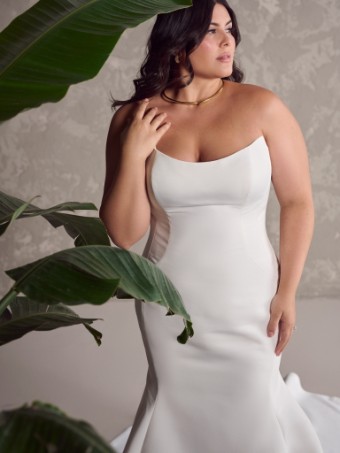 Sottero and Midgley Annika 24SS168 #1 Diamond White thumbnail