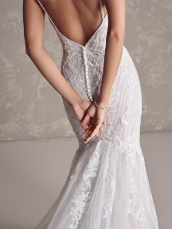 Sottero and Midgley Berlin 24SS233 #4 All Ivory (gown with Ivory Illusion) thumbnail