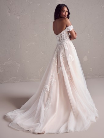 Rebecca Ingram Janice 24RN159 #3 Ivory/Blush thumbnail