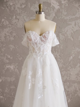 Rebecca Ingram Janice 24RN159 #4 Ivory/Blush thumbnail