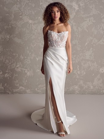 Rebecca Ingram Twyla 24RS197 $0 default Ivory (gown with Natural Illusion) thumbnail