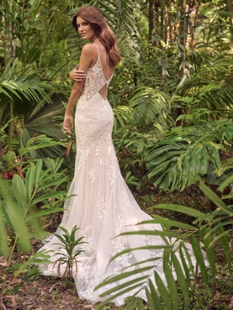 Maggie Sottero Sydney #3 Ivory/Silver/Blush thumbnail