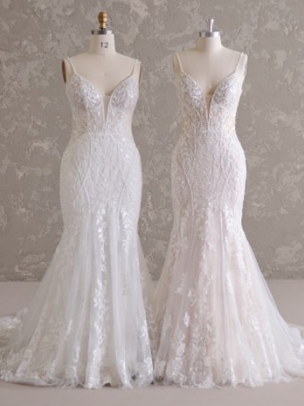 Maggie Sottero Sydney #5 Ivory/Silver/Blush thumbnail