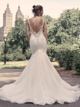 Maggie Sottero Marabel #1 Ivory over Pearl (gown with Natural Illusion) thumbnail