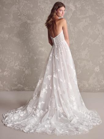 Sottero and Midgley Sutton #1 Ivory over Soft Pearl (gown with Natural Illusion) thumbnail