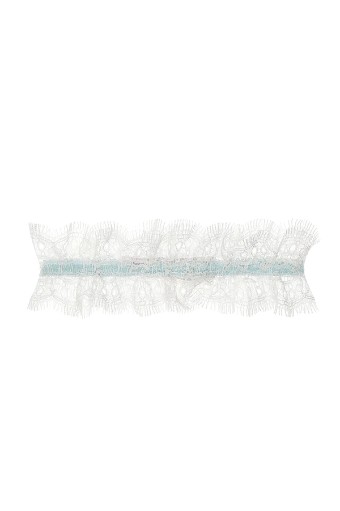 Girl & Serious Dream French Lace Garter - Girl & Serious Dream #4 Ivory/Ivory thumbnail