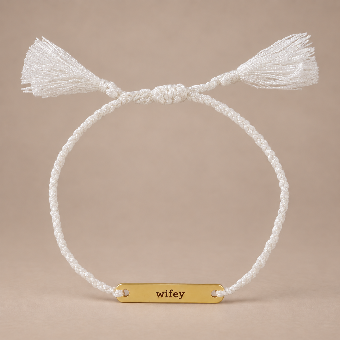 Santa Barbara Design Studio Wifey Bracelet - Santa Barbara Design Studio $0 default White thumbnail