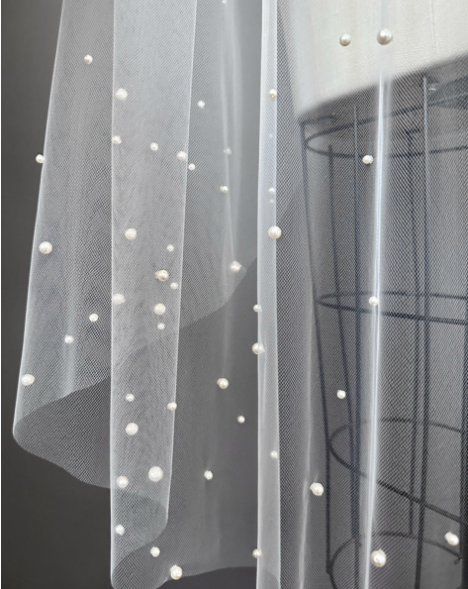 Sara Gabriel Rosa Veil #1 default Pale Ivory picture