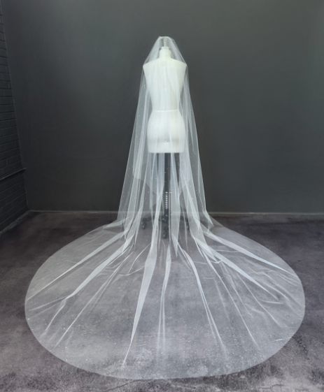 Sara Gabriel Fallon Veil #0 default Pale Ivory picture