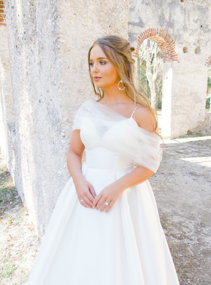 Sara Gabriel Lauren Scarf #0 default Pale Ivory picture