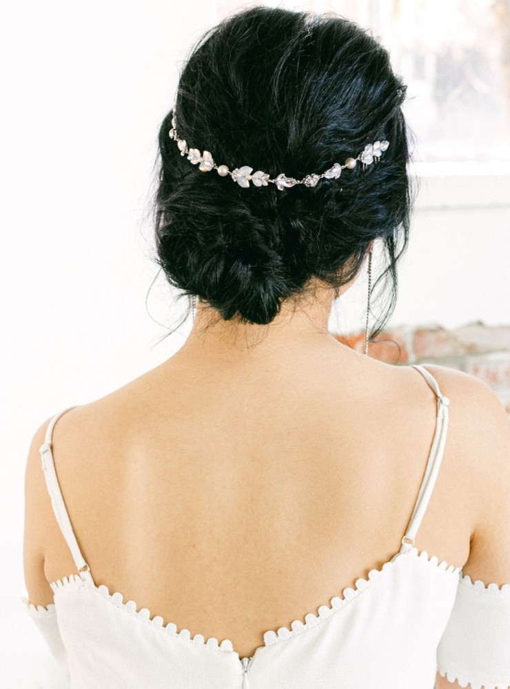 Sara Gabriel Dani Hair Swag #0 default Pale Ivory Clear/Pale Ivory picture