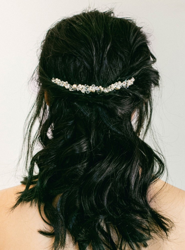 Sara Gabriel Gia Comb #0 default Clear/Pale Ivory/Clear picture