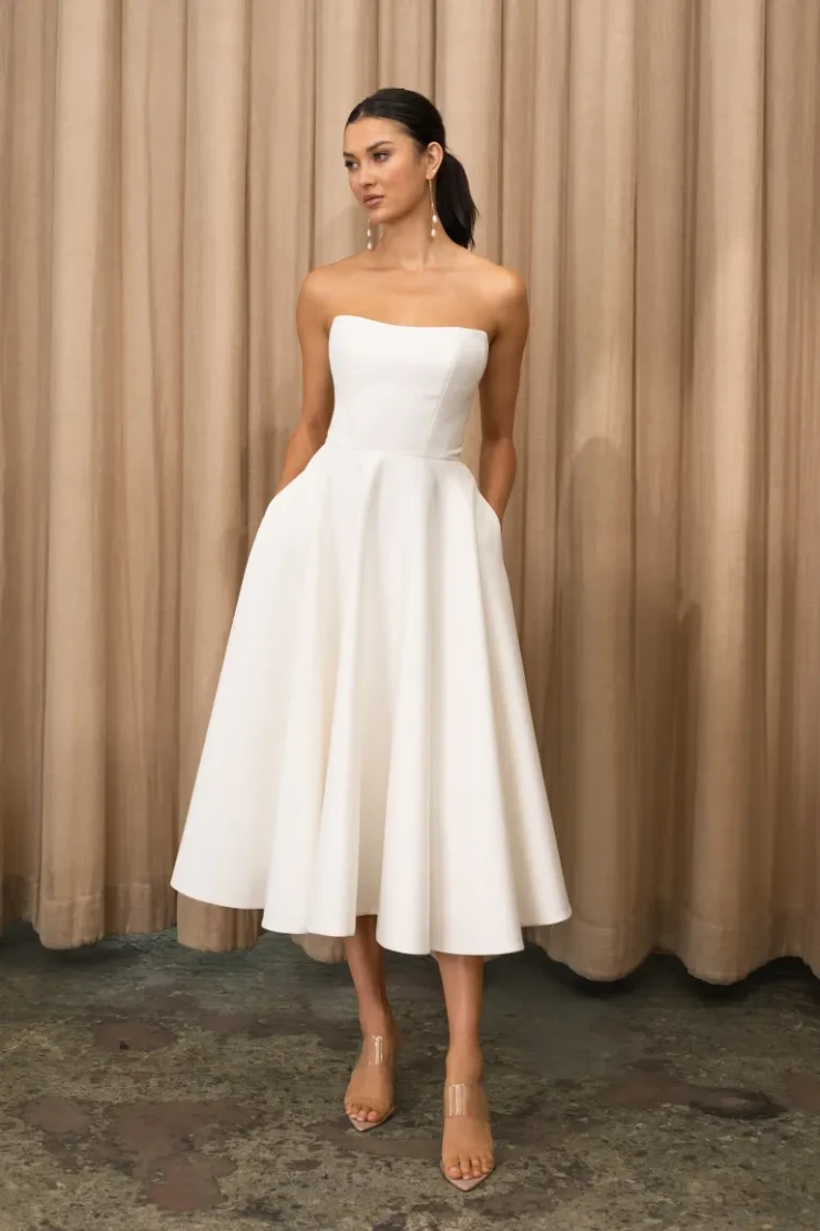 Jenny Yoo Carrie Carrie| Jenny Yoo 124214 #0 default Ivory picture