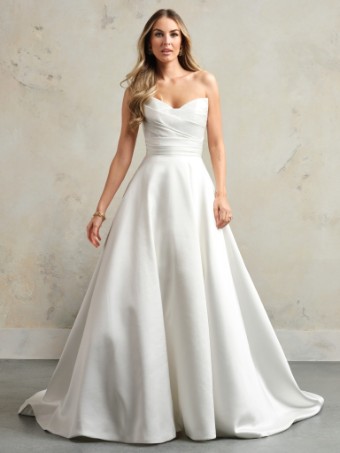 Rebecca Ingram Ethelinda with Overskirt 24RS827 #0 default Ivory thumbnail