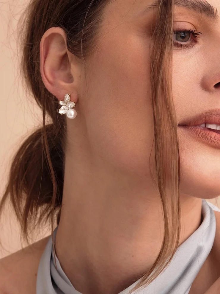 Olive & Piper Remi Studs #1 Silver picture