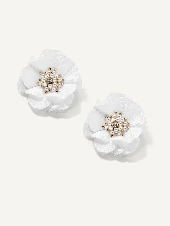 Olive & Piper Fiore Studs $0 default Gold thumbnail