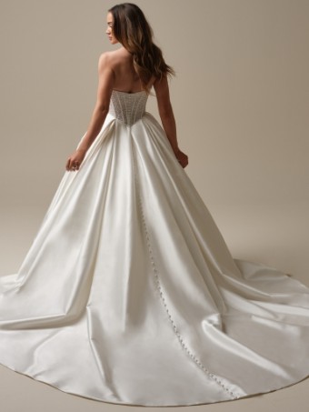 Maggie Sottero Tina 25MS261 #4 Ivory (gown with Natural Illusion) thumbnail
