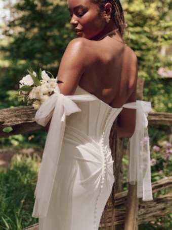 Maggie Sottero Jace 25MS339 #4 Ivory (gown with Natural Illusion) thumbnail
