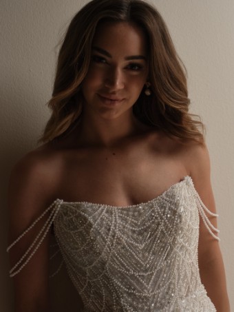 Sottero and Midgley Constance 25SS348 #4 All Ivory (gown with Ivory Illusion) thumbnail