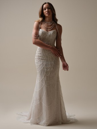 Sottero and Midgley Constance 25SS348 #3 All Ivory (gown with Ivory Illusion) thumbnail